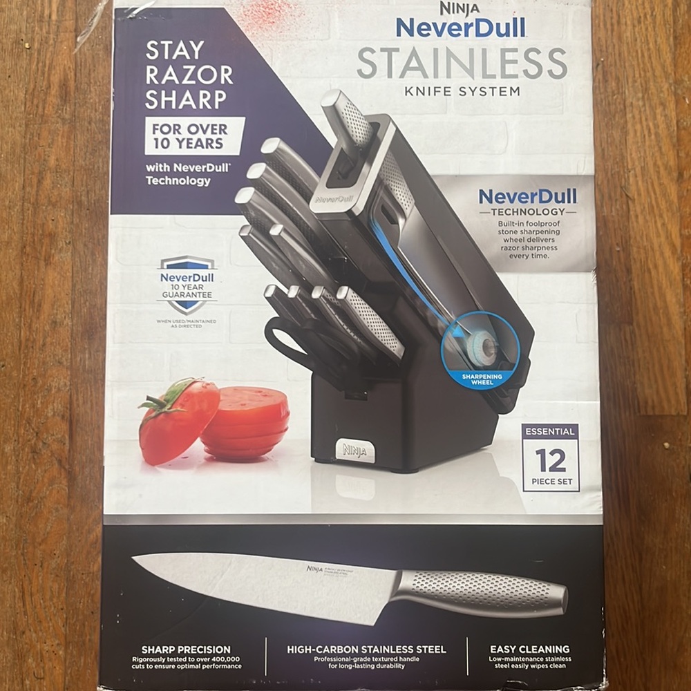 NEW!! Ninja NeverDull Stainless Steel knife system - Picture 4 of 4